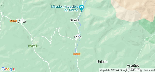 Mapa de Valle de Hecho