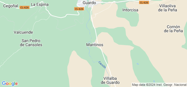 Mapa de Mantinos