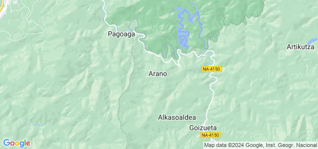 Mapa de Arano