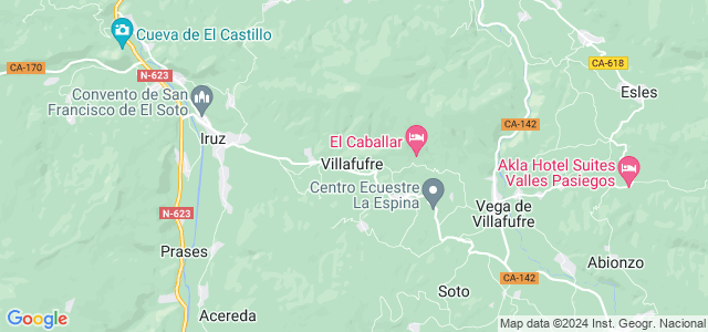 Mapa de Villafufre