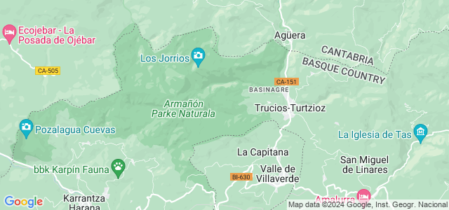 Mapa de Trucios-Turtzioz