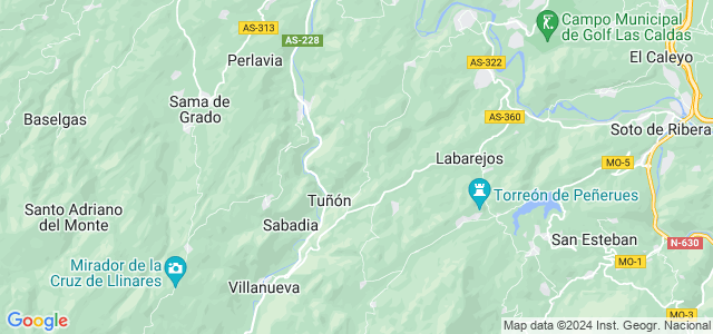 Mapa de Santo Adriano